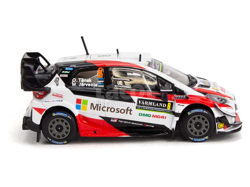 Toyota Yaris WRC Vencedor Rali do Chile 2019 #8 O. Tanak 1/43