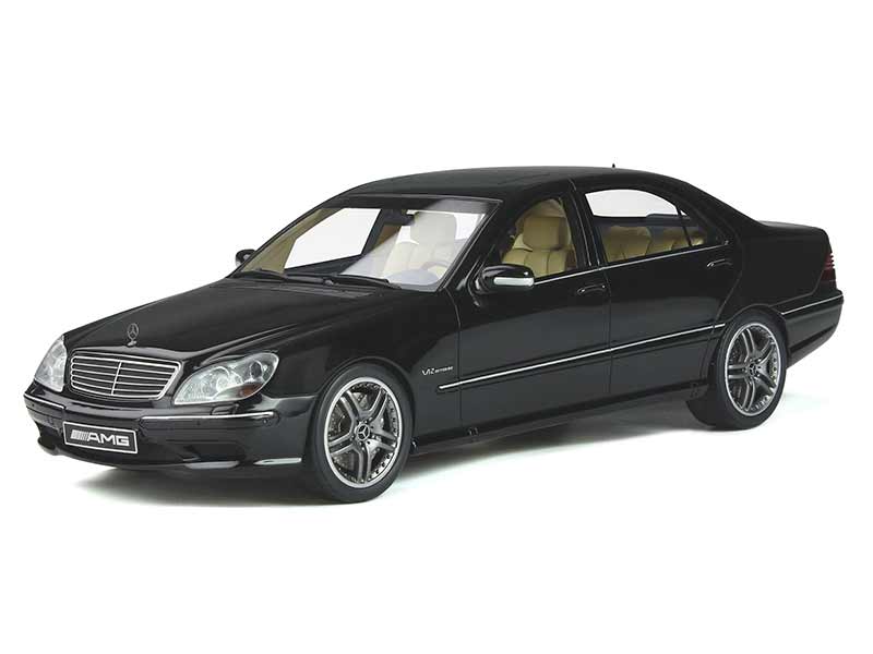 Ottomobile 1/18 Mercedes 6.0 The Hammer – C124 1988, Noire, Miniature Métal