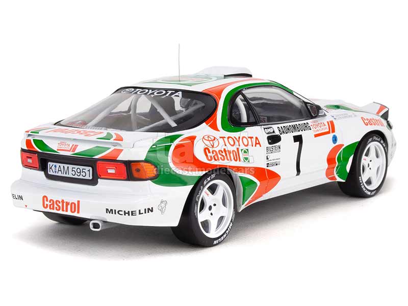 Toyota Celica Turbo 4WD N°3 Monte Carlo 1993 HPI RACING 8017 1/43 en