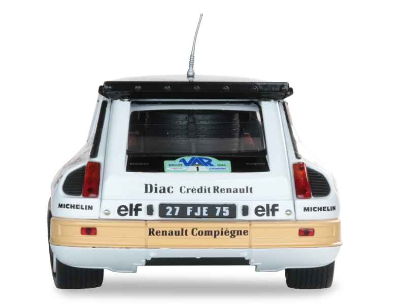 Modèle Réduit NOREV 1/43 - Renault 5 Maxi Turbo Rallye Du Var 1986 (Chatriot) - Modèle 510621 Neuf