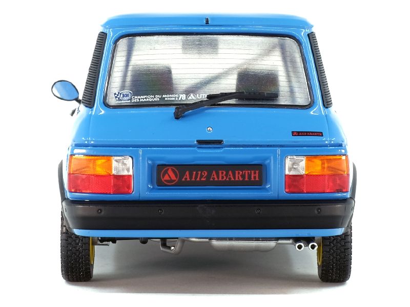 93799 Autobianchi A112 Abarth MKV Chardonnet Rally Set 1980