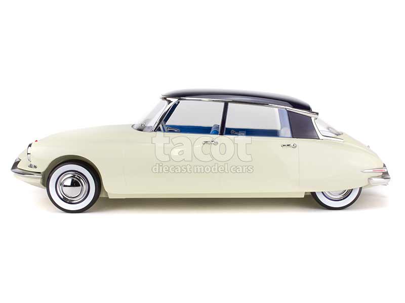 Miniature Norev 1/12 - Citroën DS 19 1956 Noire - État Neuf, Boîte Incluse