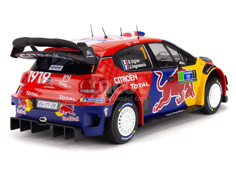 93848 Citroën C3 WRC Rally Mexico 2019