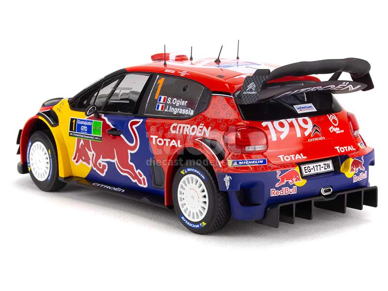 93848 Citroën C3 WRC Rally Mexico 2019