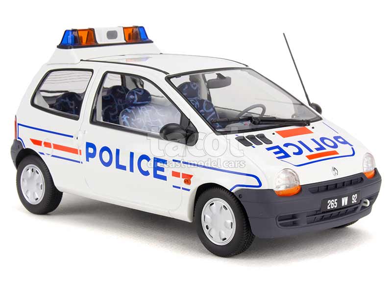 Renault Twingo Police 1995 – Norev 1/18, Miniature Neuve