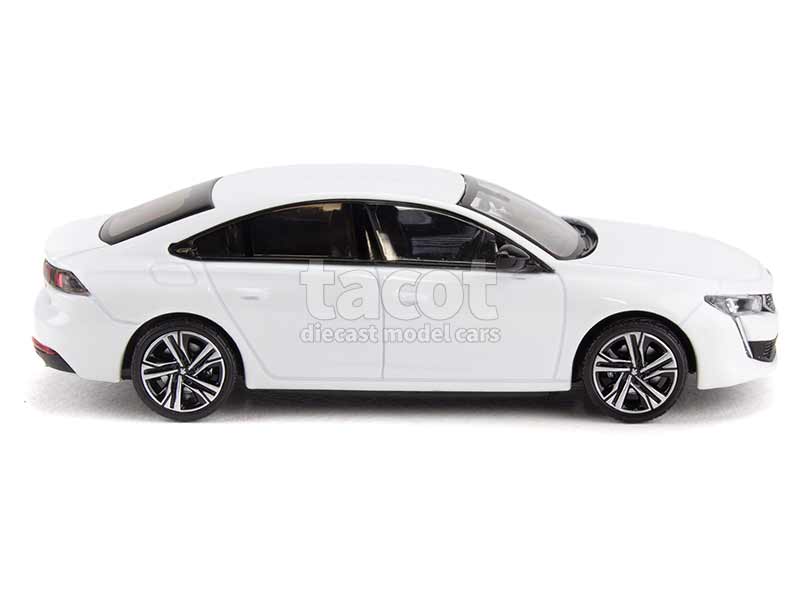 Miniature Norev 1/43 – Peugeot 508 GT 2018 Rouge – Occasion Très Bon État + Boîte