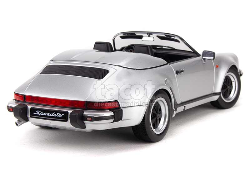 KK-Scale 1:18 Porsche 911 Speedster Año de construcción 1989 plata