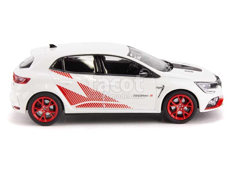 Miniature Norev 1/18 - Renault Megane RS Trophy-R 2019 Blanche