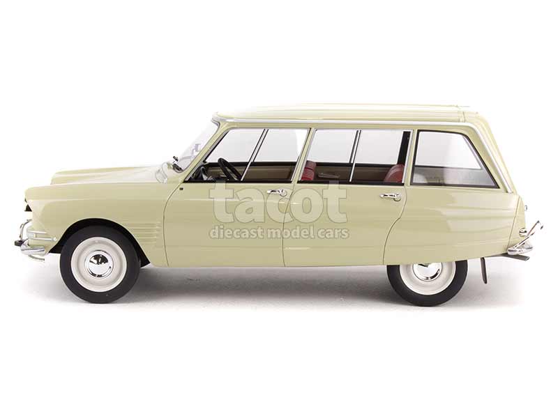 Miniature Citroën Ami 6 Break 1967 - BOS 1/18 - Résine - Neuf