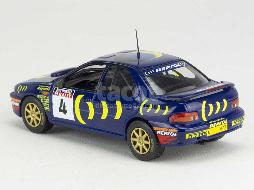 Scalextric SUBARU Impreza WRX n°5 1° Monte-Carlo 1995 - Circuits de Legende