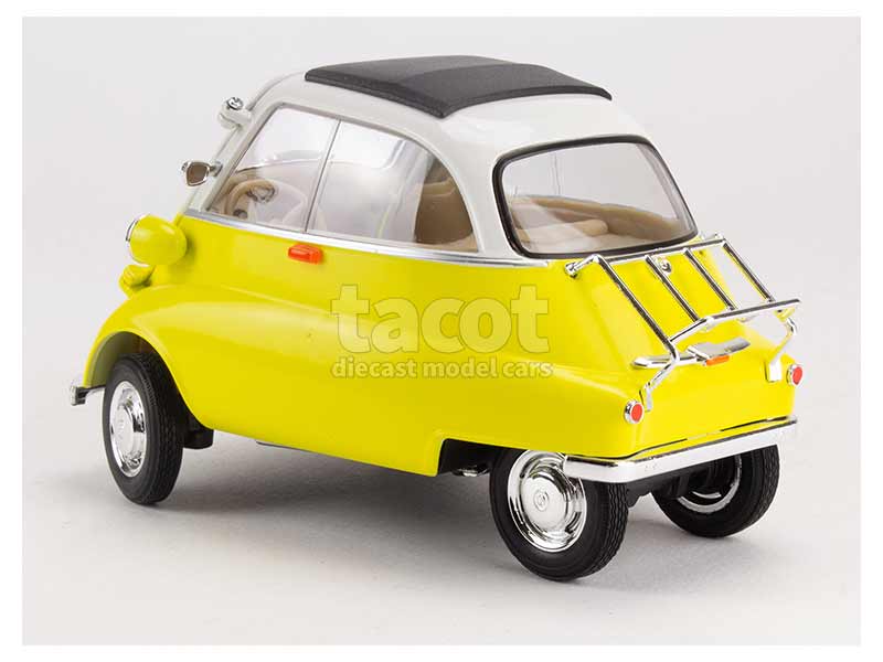BMW 250 ISETTA 1959 BLEU PALE TOIT BLANC