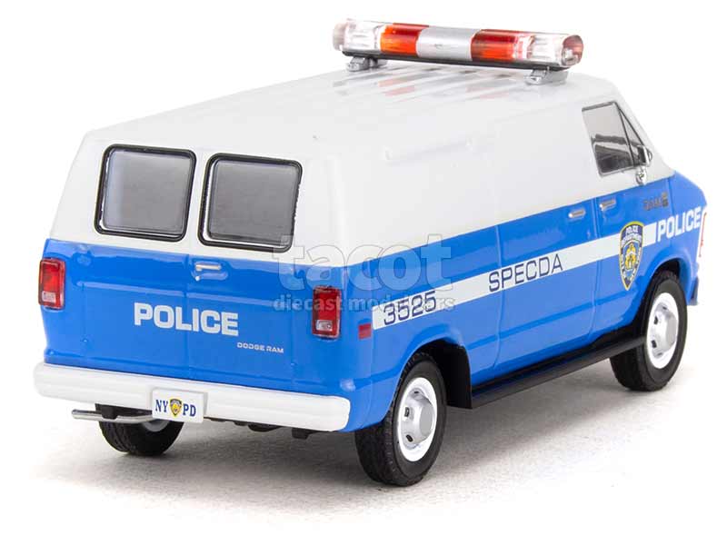 94144 Dodge Ram B250 Van Police 1987