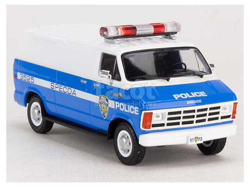 94144 Dodge Ram B250 Van Police 1987