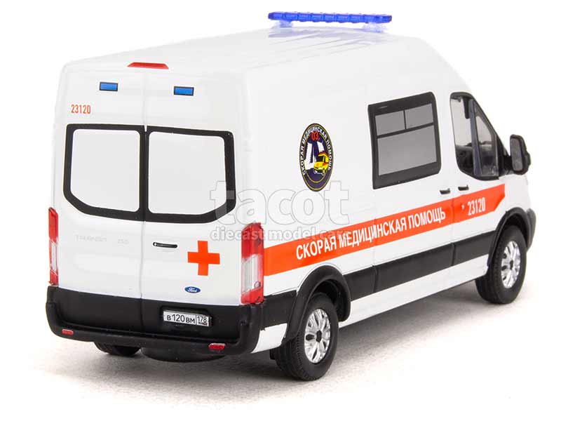 94145 Ford Transit LWB Ambulance Russe 2019