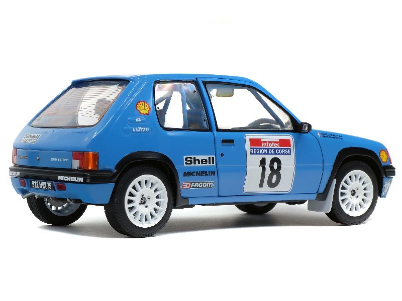 94187 Peugeot 205 Rallye Gr.A PTS Tour de Corse 1990