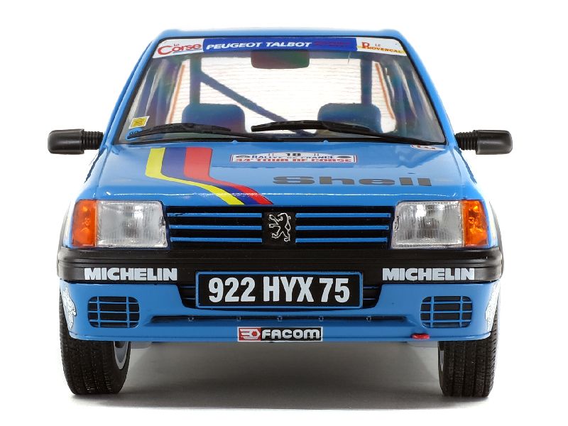 94187 Peugeot 205 Rallye Gr.A PTS Tour de Corse 1990