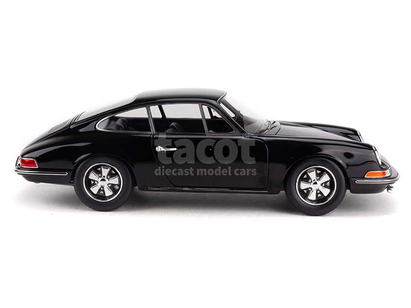 Ivy Merit 1/18 Porsche 911s 1967 Le Mans Black Resin High Quality Collection Black