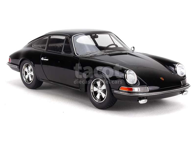 Ivy Merit 1/18 Porsche 911s 1967 Le Mans Black Resin High-Quality