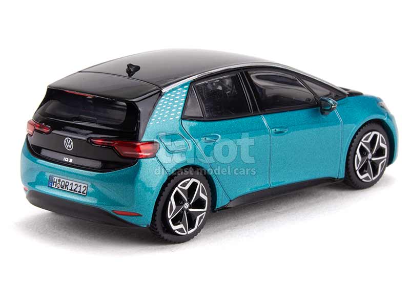 Volkswagen 11A099300B1W Miniature Voiture 1:43 ID.4 Jaune