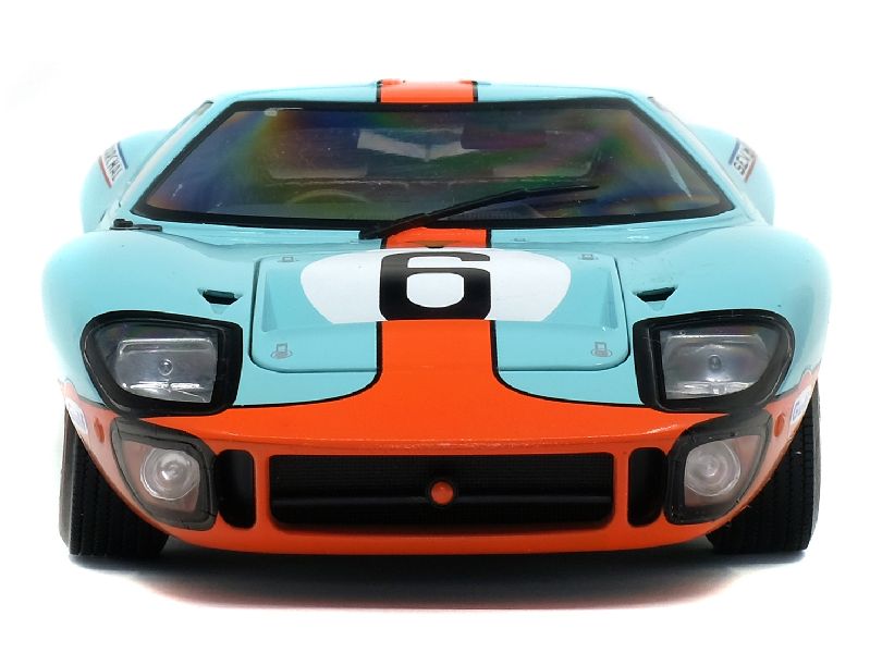 IXO 1:43 Ford GT40 #6 Vincitore Le Mans 1969 &ndash; Ickx/Oliver &ndash; Modello Diecast Collezione