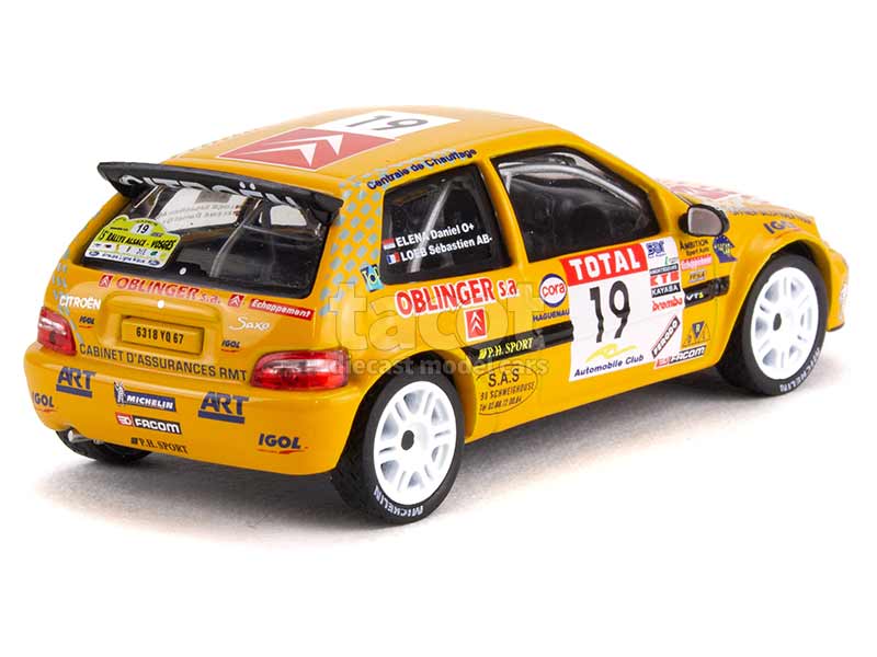94383 Citroën Saxo Kit Car Rallye Alsace Vosges 1999
