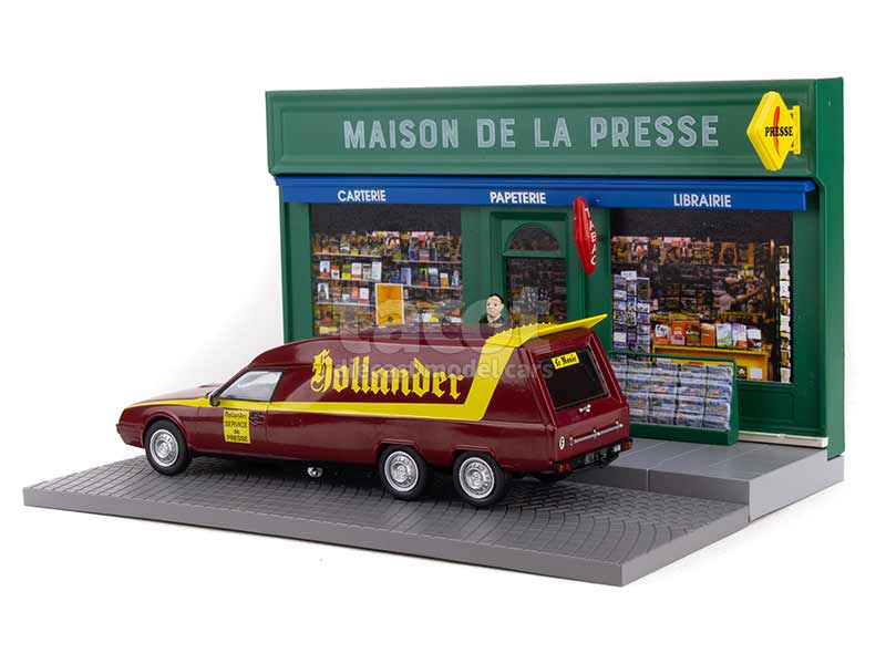 Citroën CX Break Tissier 6 Roues Hollander Modèle Presse 1/43