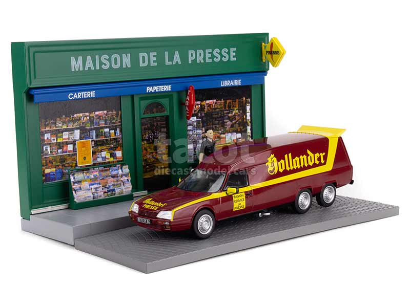 Citroën CX Break Tissier 6 Roues Hollander Modèle Presse 1/43