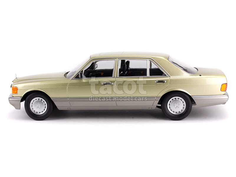 MERCEDES S CLASS 560 SEL W126 1985 SILVER ISCALE 118000000059 MERCEDES S CLASS 560 SEL W126 1985 SILVER ISCALE 118000000059
