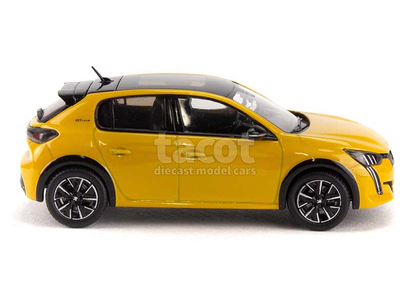 Peugeot - 208 GT Line 2019 - Norev - 1/43 - Autos Miniatures Tacot