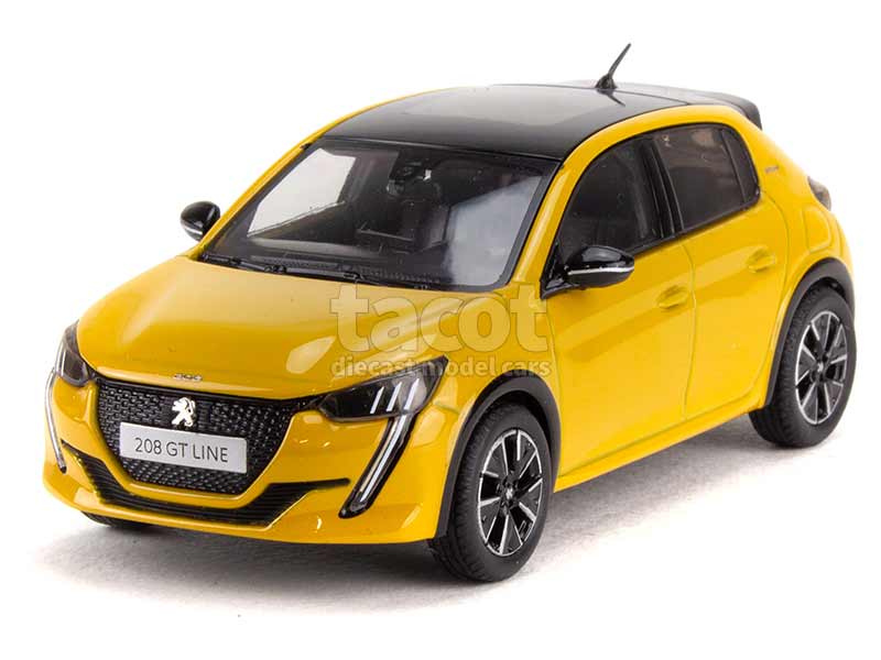 Peugeot - 208 GT Line 2019 - Norev - 1/43 - Autos Miniatures Tacot