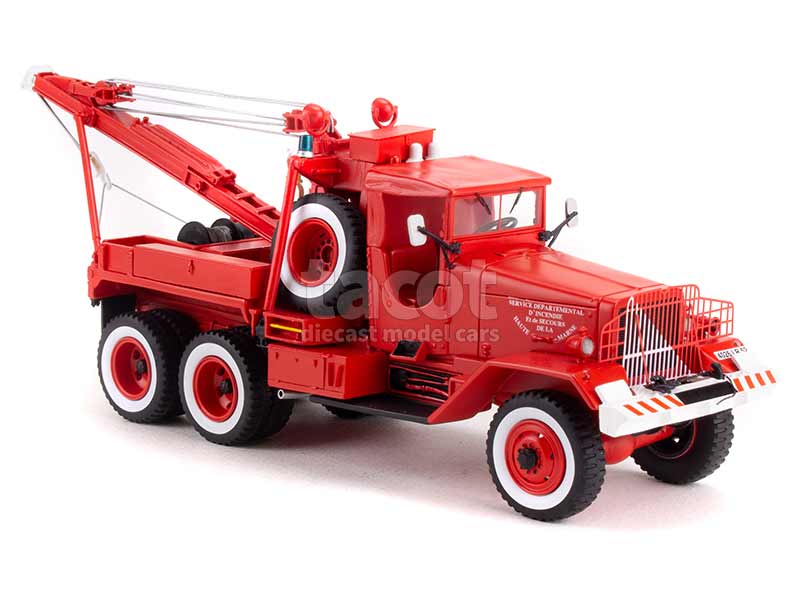 94498 Ward La France Wrecker Dépanneuse Lourde Pompiers 1944
