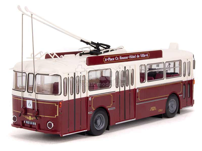 94531 Berliet VBH 85 Trolleybus Lyon 1963