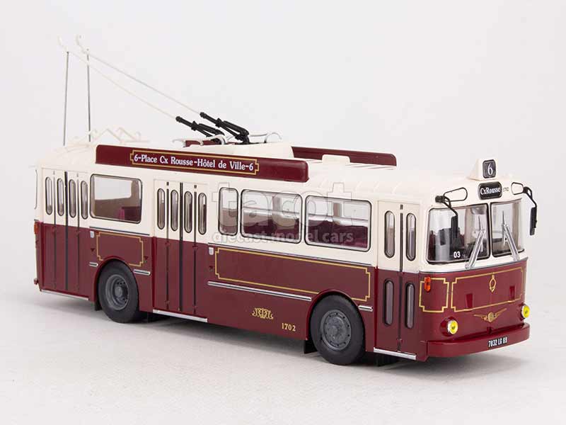 94531 Berliet VBH 85 Trolleybus Lyon 1963