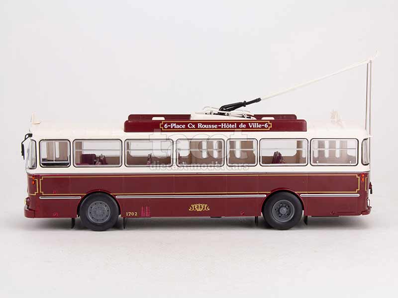 94531 Berliet VBH 85 Trolleybus Lyon 1963