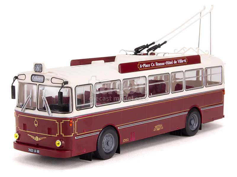 94531 Berliet VBH 85 Trolleybus Lyon 1963