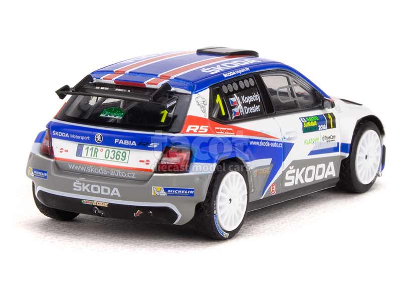94566 Skoda Fabia R5 Sumava Klatovy Rally 2018
