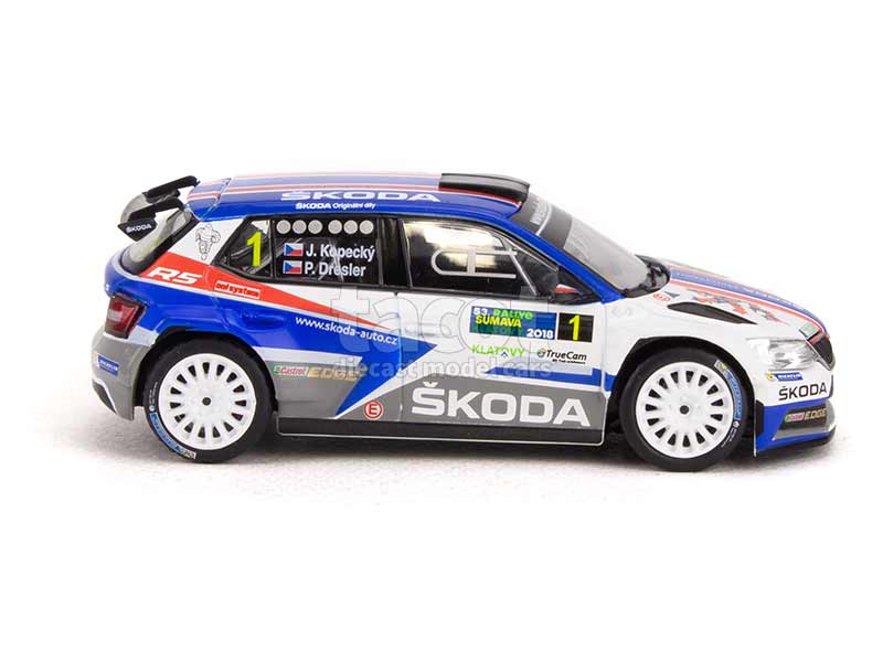 94566 Skoda Fabia R5 Sumava Klatovy Rally 2018