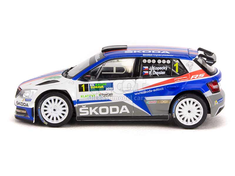 94566 Skoda Fabia R5 Sumava Klatovy Rally 2018