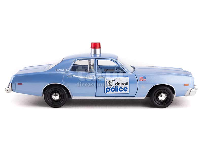 Miniature Plymouth Fury 1977 – NYPD, Police, Greenlight 1/24, Neuve