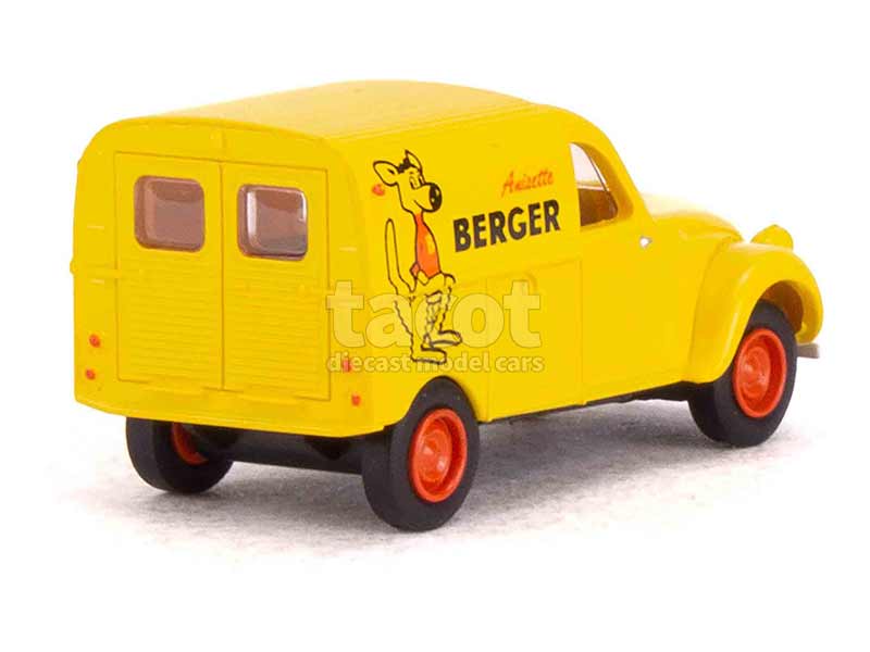 Brekina Citroën 2 CV "Kastenente" Régie T.T. - Modèle Miniature 1:87 (HO) - Avec Boîte D'origine