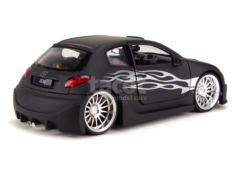 Peugeot - 206 Tuning - Welly - 1/24 - Autos Miniatures Tacot