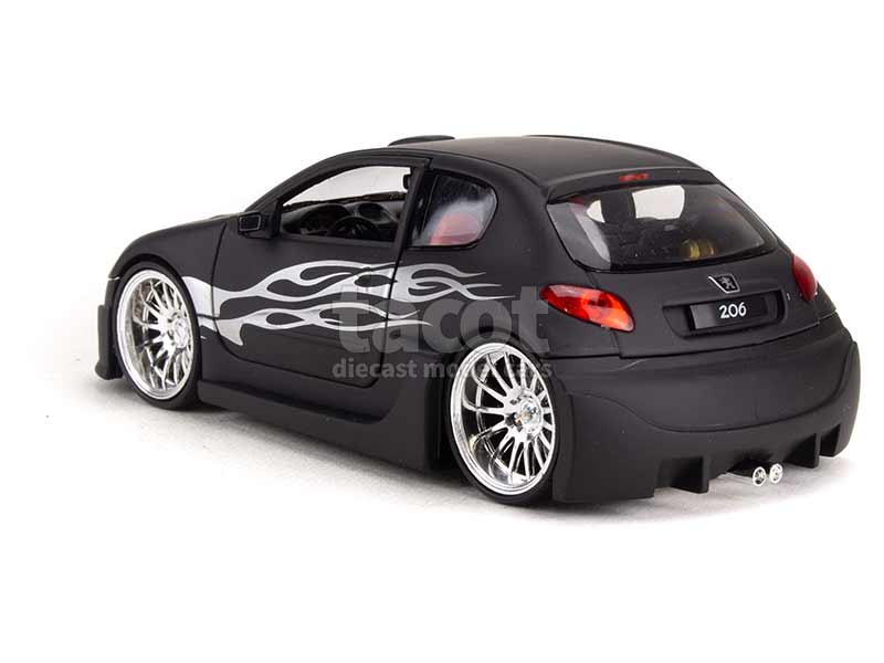 Peugeot - 206 Tuning - Welly - 1/24 - Autos Miniatures Tacot