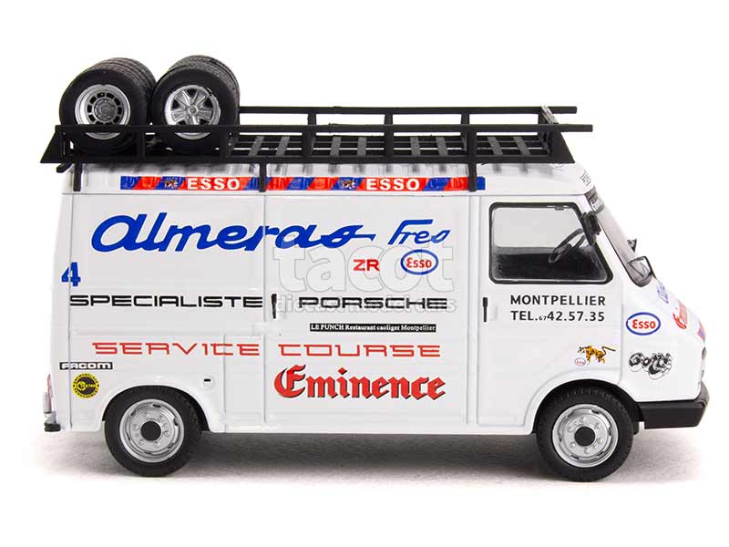 Neuf – Miniature IXO 1/43 – Citroën C35 Plateau Lohr – 1981 – Collection