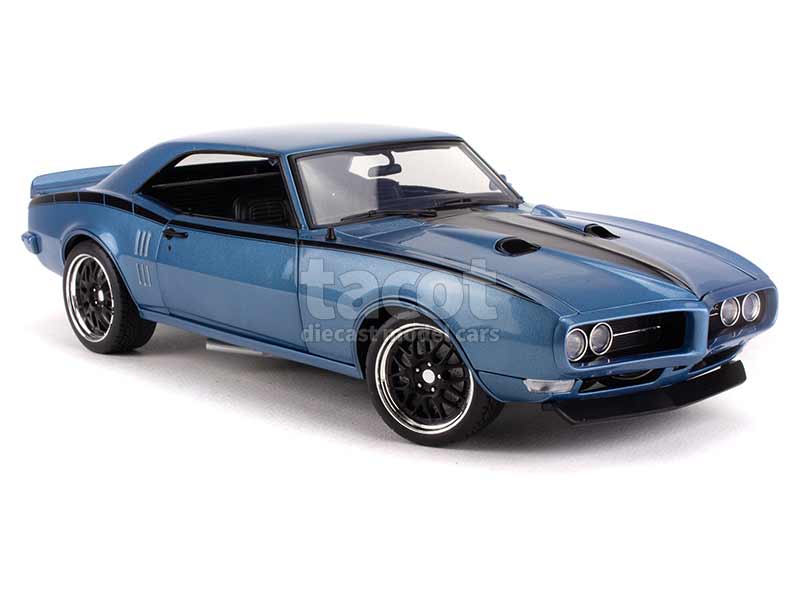 Modellino Diecast 1:18 ACME 1968 Pontiac Firebird Street Fighter - Grigio/Antracite - Foto 2