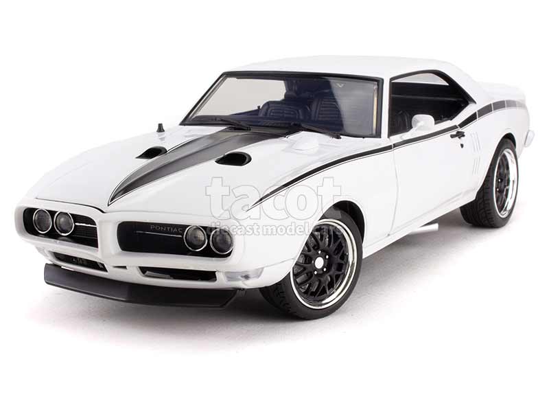 Pontiac Firebird Street Fighter Grigio Street Fighter 1968 In Scala 1:18 Acme - Edizione Limitata Grigia Modellino Pontiac Firebird