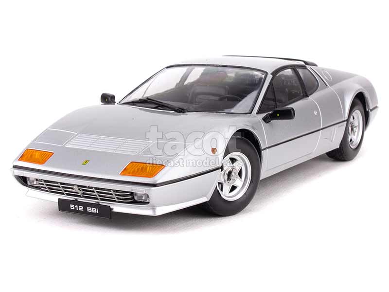 Ferrari 512 Bbi 1981, silver, KKDC180542, KK-Scale 1:18 | eBay