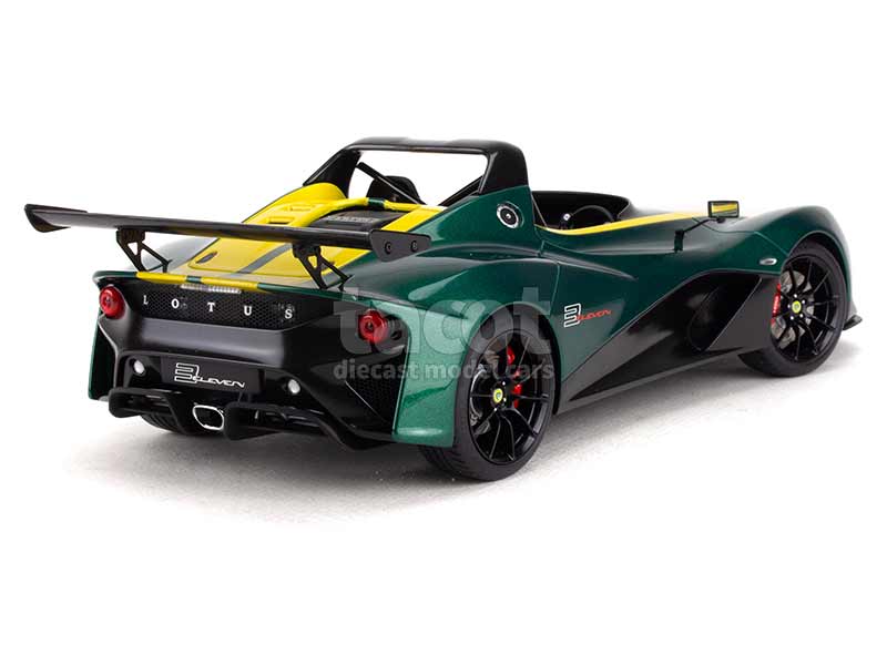 Lotus 3-Eleven AUTOart Échelle 1/18 – Noir Mat (Occasion, Boîte D'Origine)