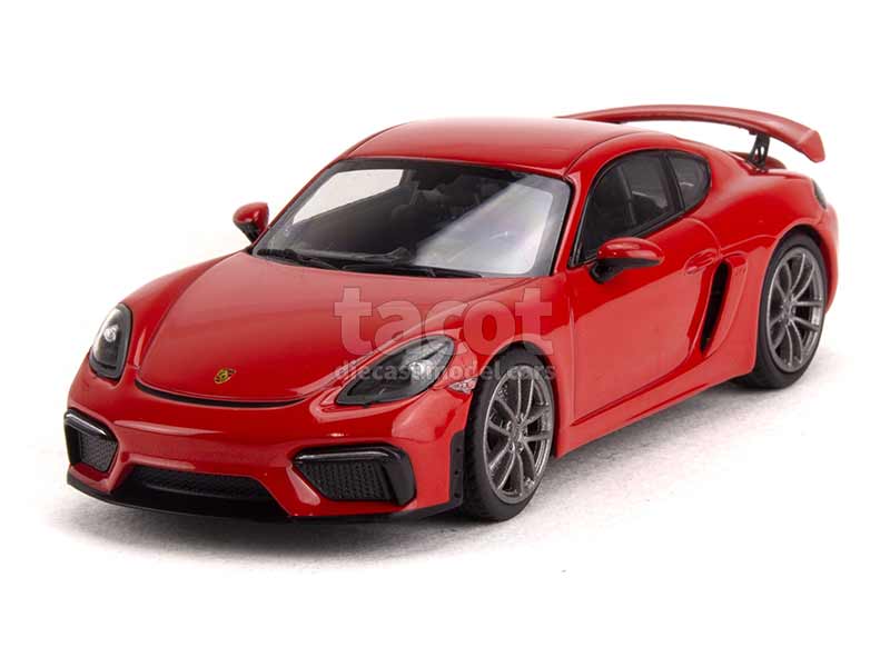 Modellino Porsche 718 Cayman GT4 RS Scala 1:43, Pressofuso, Argento, Collezione, Nuovo In Scatola