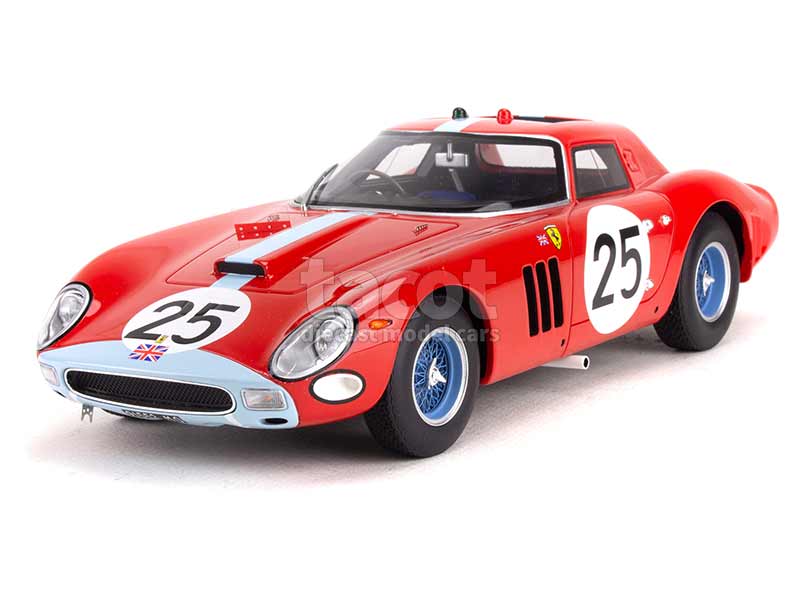 Ferrari 250 GTO 1964 #27 NART Le Mans – Jouef Evolution 1/18 (occasion, Sans Boîte)