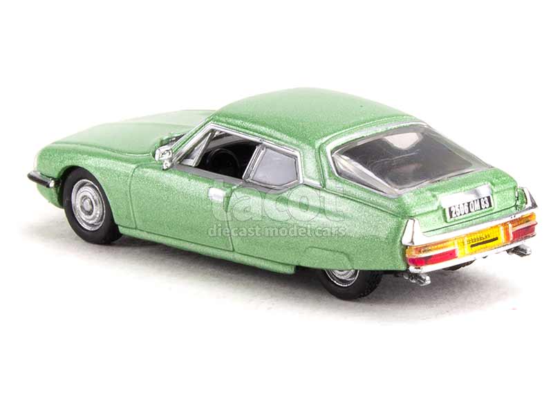 Miniature Citroën SM 1972 échelle 1/87 Norev - Couleur Sable Métallisé - Neuf